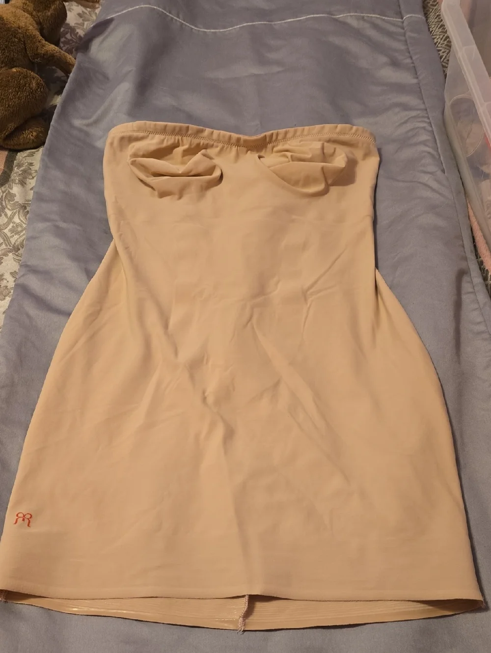 NWOT Ruby Ribbon Strapless Nude Shapewear Convertible Slip‎